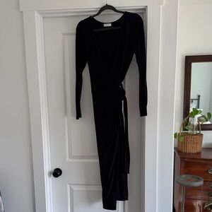 Babaton Black Long Sleeve Dress